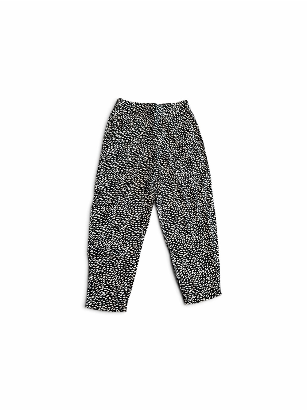 Old Navy Black and White Printed Girls Leggings